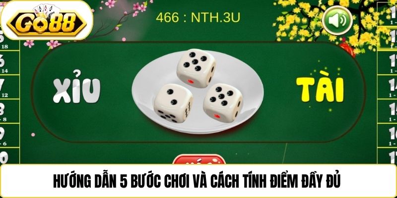 Hướng dẫn 5 bước chơi và cách tính điểm đầy đủ 