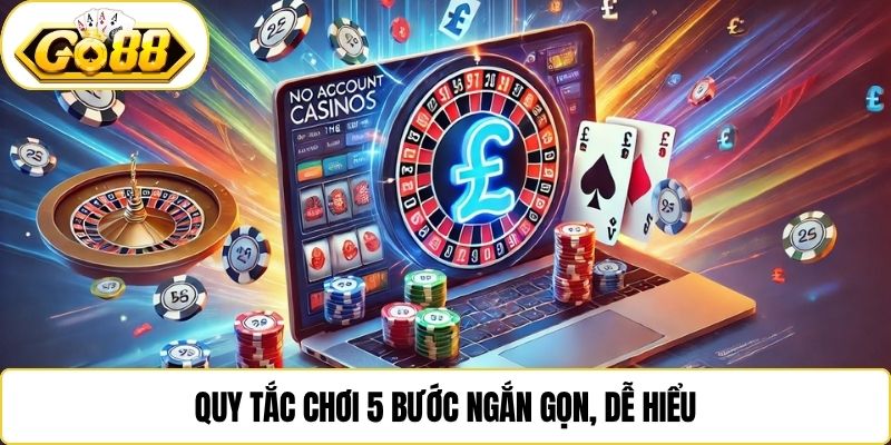 Quy tắc chơi 5 bước ngắn gọn, dễ hiểu
