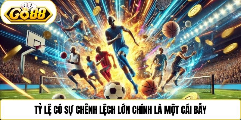 Tỷ lệ có sự chênh lệch lớn chính là một cái bẫy